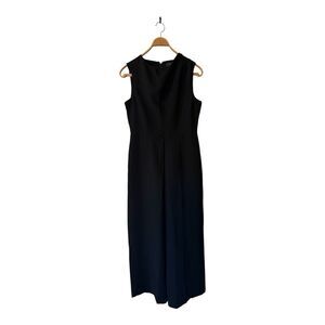 BANANA REPUBLIC Cowl-Neck Sleeveless Jumpsuit Women's Size 8 Black NWT